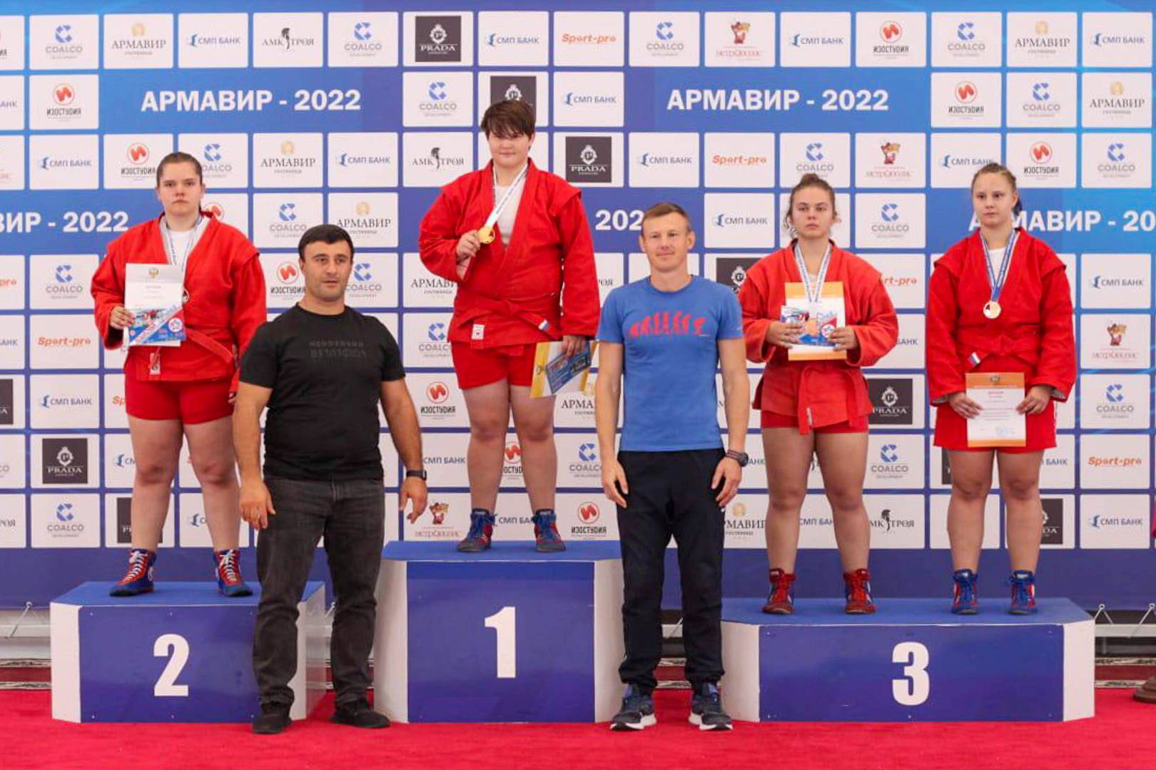 Анапская самбистка одержала победу во всероссийском соревновании