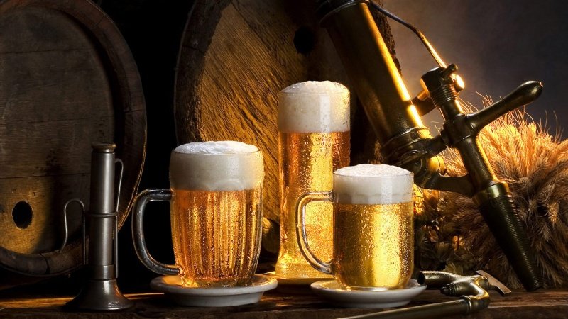 В Краснодарском крае увеличилось производство пива и крепких спиртных напитков