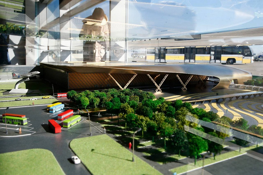 План всех объектов нового аэровокзала в Краснодаре получил одобрение экспертов