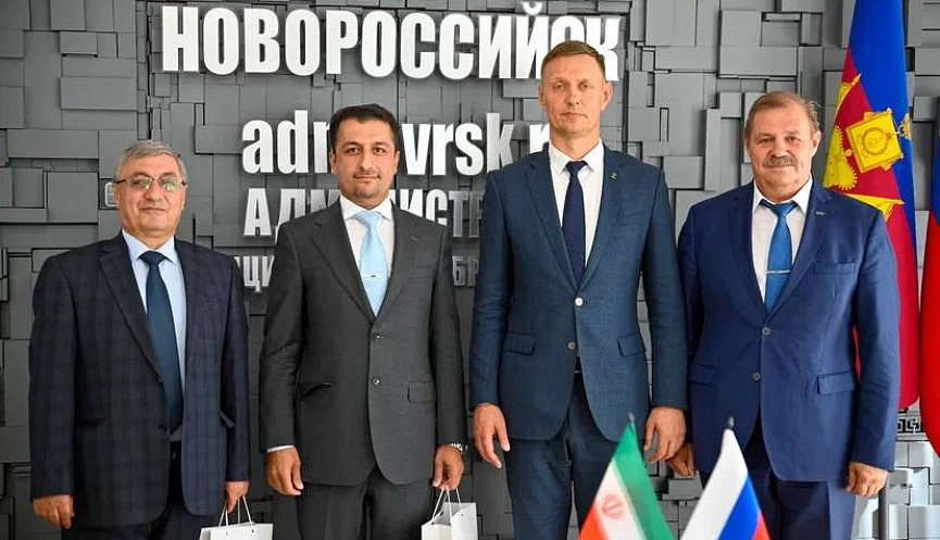 Мэр Новороссийска Андрей Кравченко встретился с иранской делегацией