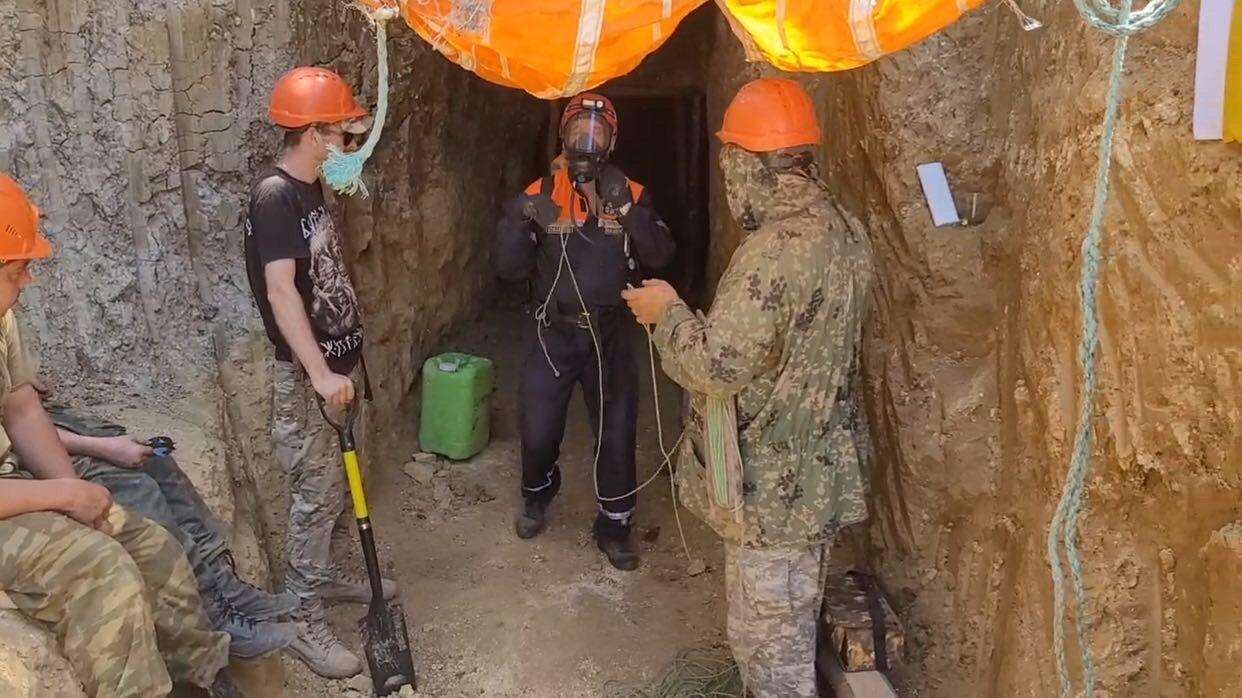 Поисковики Новороссийска обнаружили районе тоннель в Крымском районе Кубани