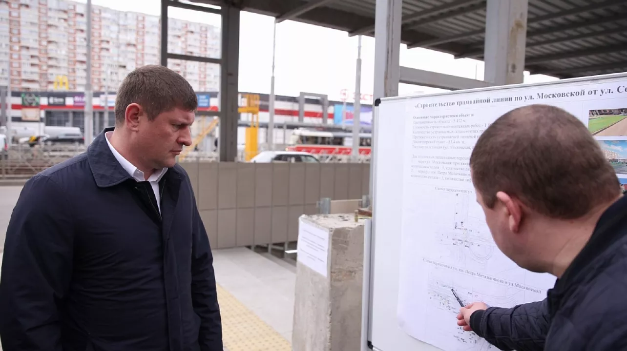 Новая трамвайная линия на Московской в Краснодаре — только первая часть благоустройства