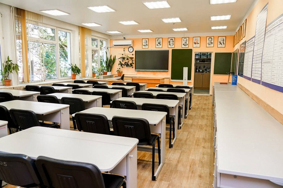 Более 120 школ капитально отремонтируют на Кубани до окончания года