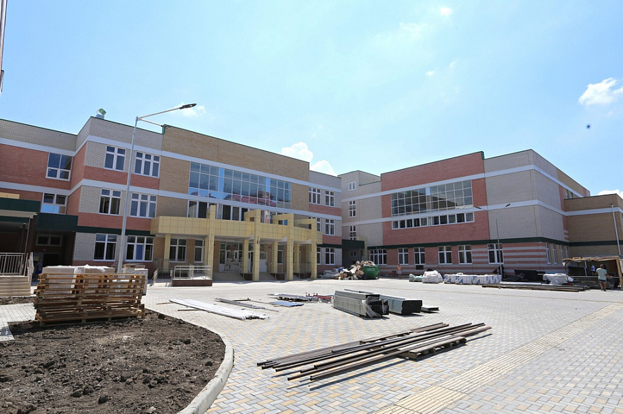 Новая школа в Анапе откроит свои двери для более 1000 учеников уже 1 сентября