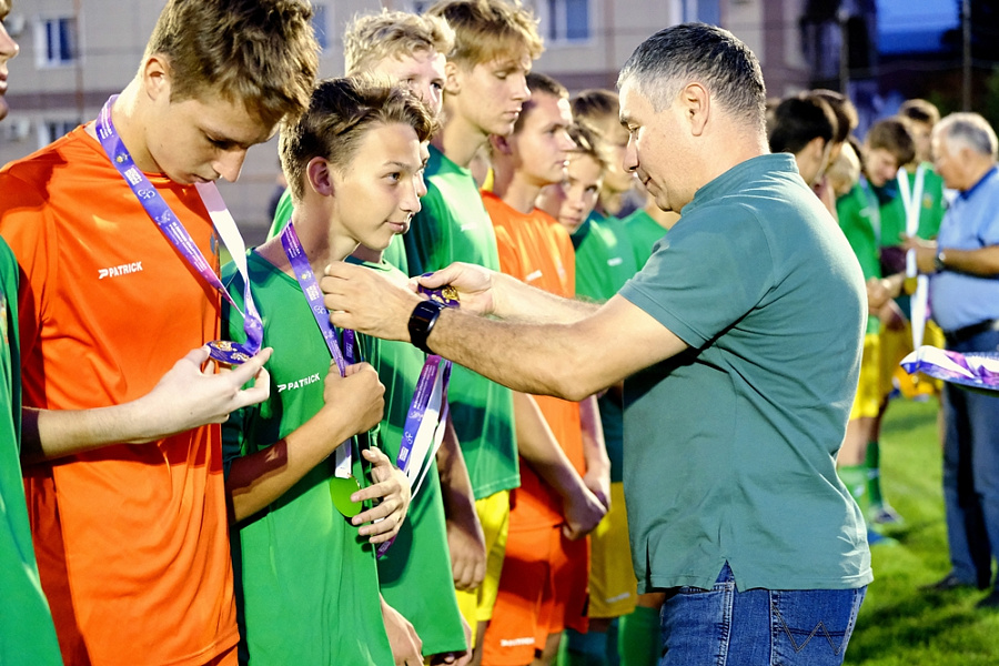 Футболисты Кубани на юношеской Спартакиаде заняли лидирующее место
