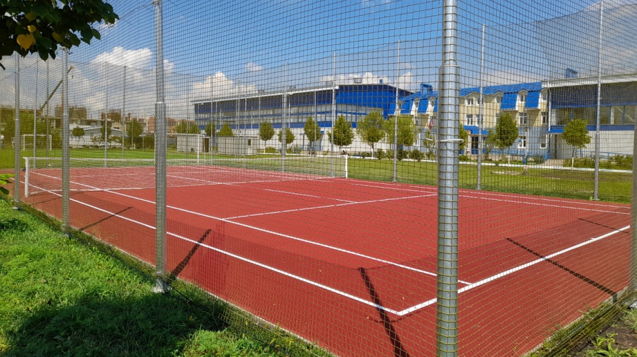 Новый теннисный корт в краевой столице готов принять первых спортсменов