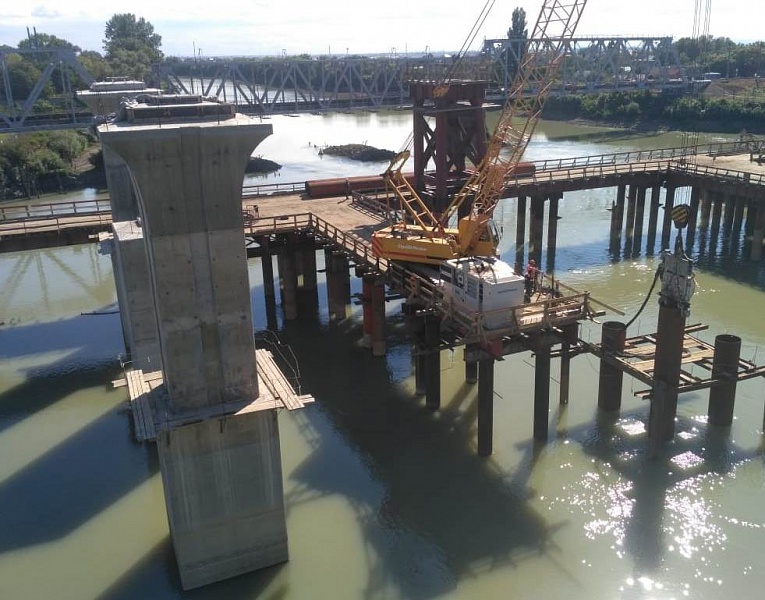 Строительство Яблоновского моста в Краснодаре планируют закончить в 2023 году