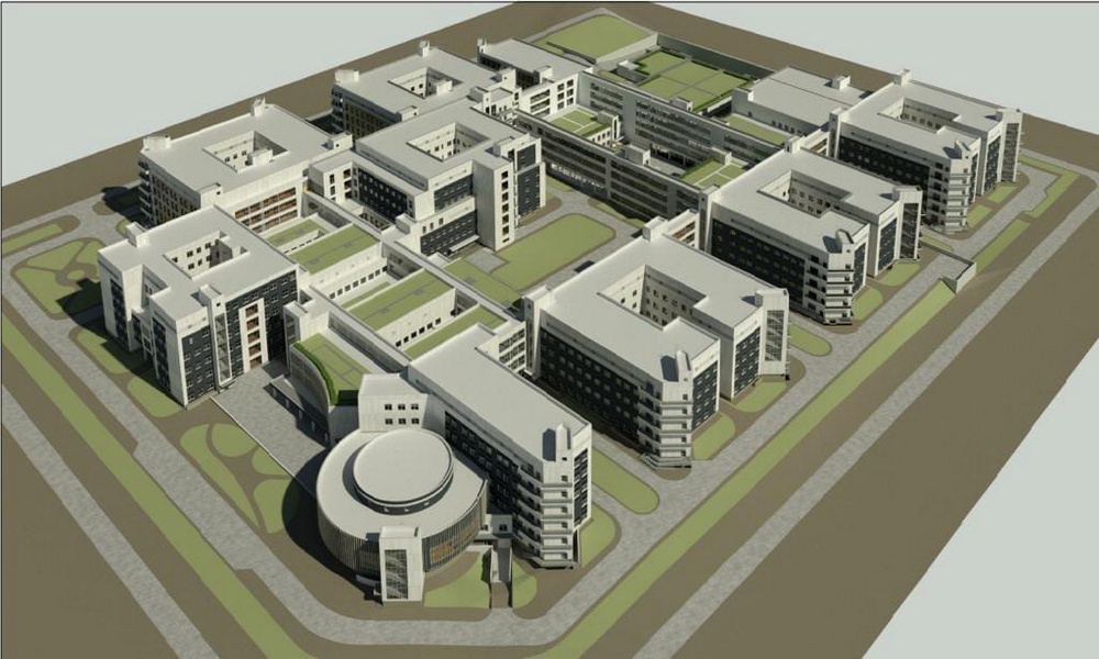 Онкологический центр станет первым  объектом на территории медицинского комплекса в посёлке Знаменском
