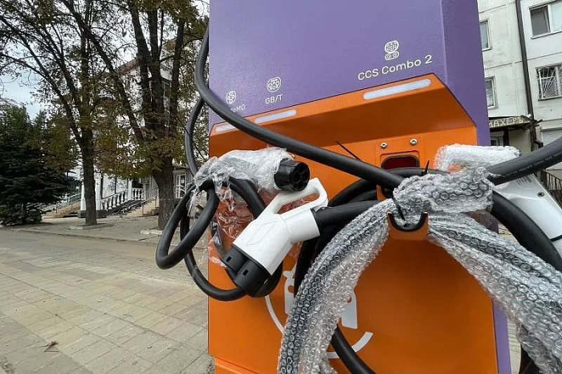 В Краснодаре стремительный рост станций для зарядки электромобилей
