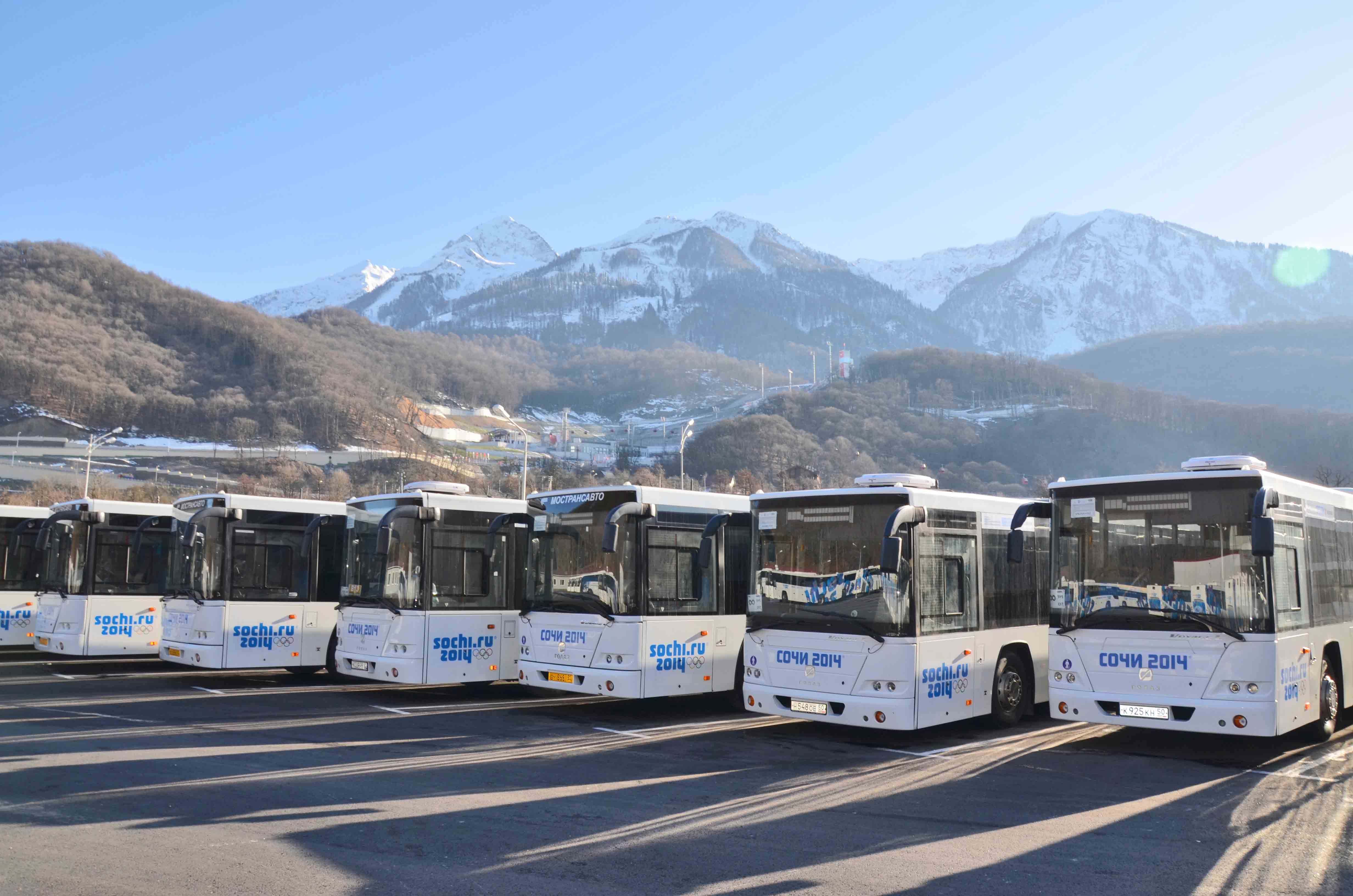Новые автобусы отечественного производства протестируют в Сочи