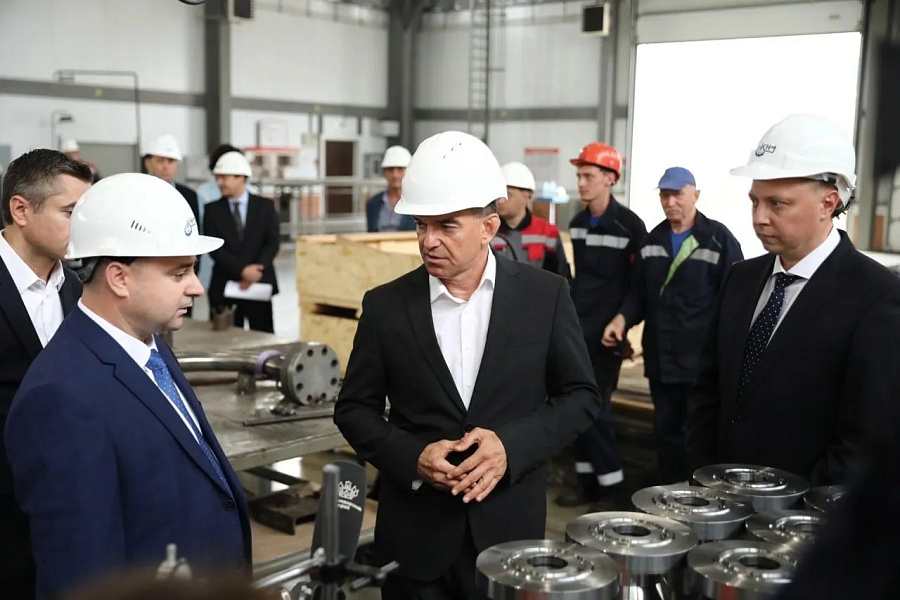 В Абинском районе оценили производство для нефтяной промышленности
