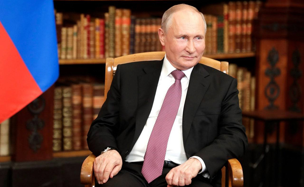 Президент Российской Федерации Владимир Путин отмечает юбилей