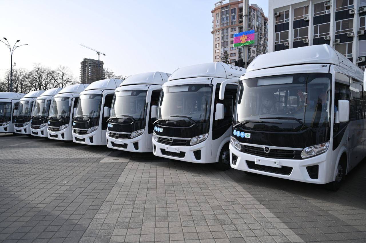 37 новых автобусов выйдут на 3 маршрута Краснодара
