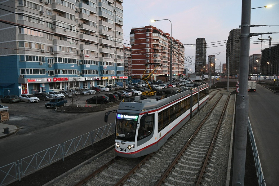 Движение пяти трамвайных маршрутов в Краснодаре изменится на 2 дня