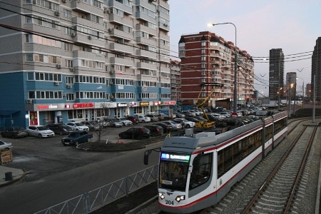 Новый трамвайный путь появится в Краснодаре