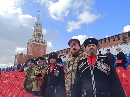Работник Краснодарского филиала ведомственной охраны Минтранса России принял участие в параде Победы в Москве