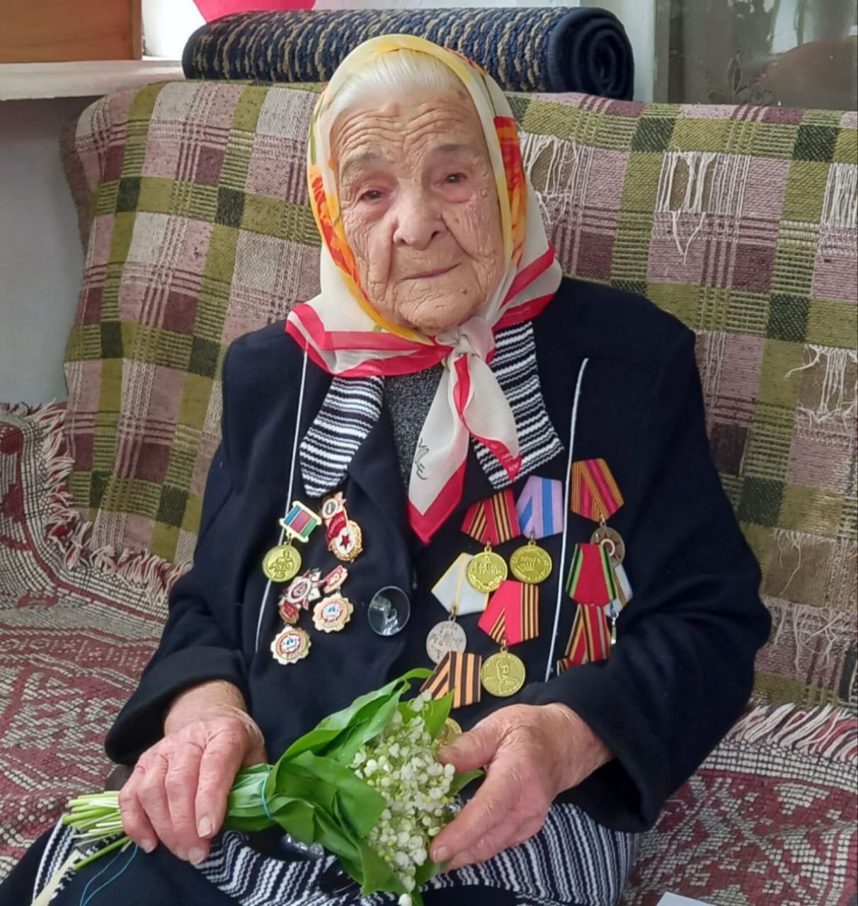 Христина Литвинова празднует свое 102-летие