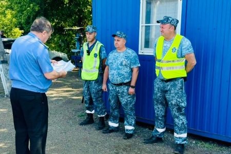 Краснодарский филиал охраны Минтранса России провел учения в Кавказском районе
