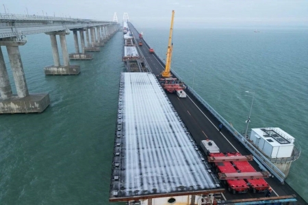 Автомобильный проезд по Крымскому мосту вновь ограничат