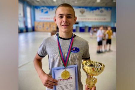 Дмитрий Греков – один из победителей краевых соревнований по вольной борьбе