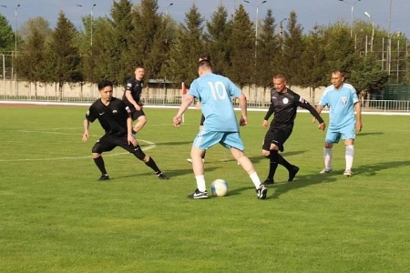 В Краснодарском крае прошел товарищеский матч по футболу