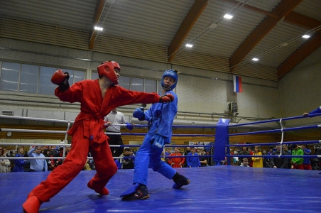 В Краснодарском крае прошли региональные соревнований по армейскому рукопашному бою среди казаков