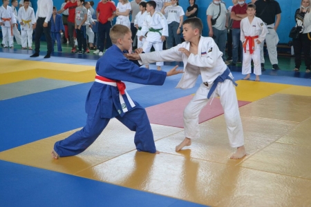 Краевые соревнования по дзюдо открыли на Кубани